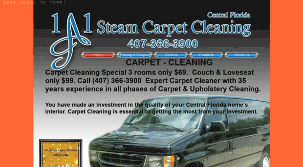 1a1steamcarpetcleaning.com