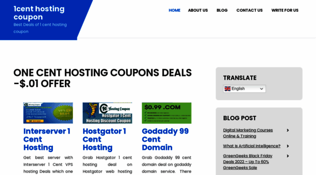 1centhostingcoupon.com