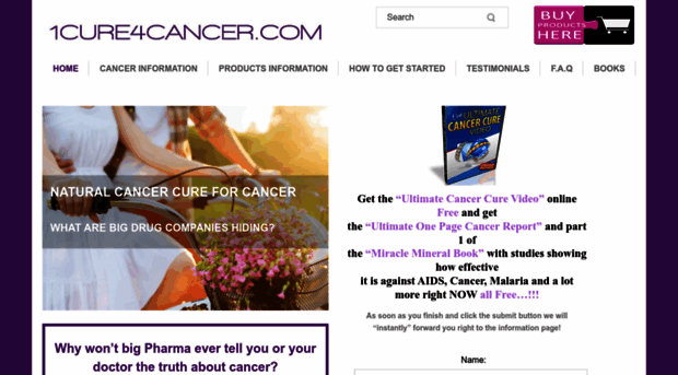 1cure4cancer.com