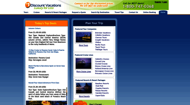 1discountvacations.com