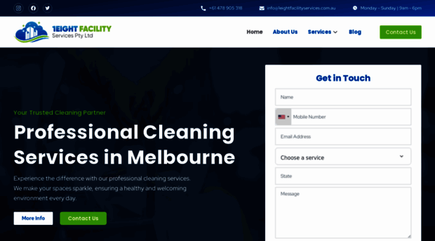 1eightfacilityservices.com.au