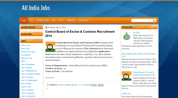 1findindiajobs.blogspot.in