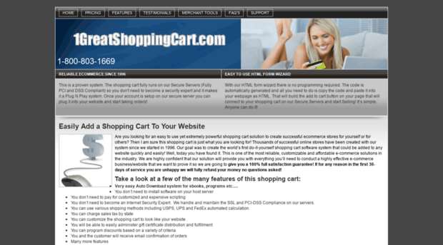 1greatshoppingcart.com