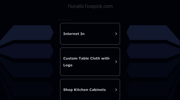1lunatic1icepick.com