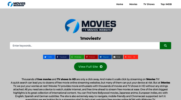 1moviestv.com