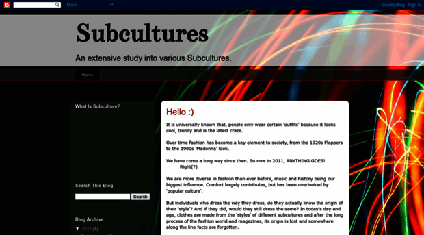 1o1subcultures.blogspot.com
