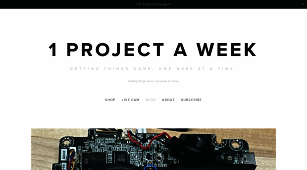 1projectaweek.com