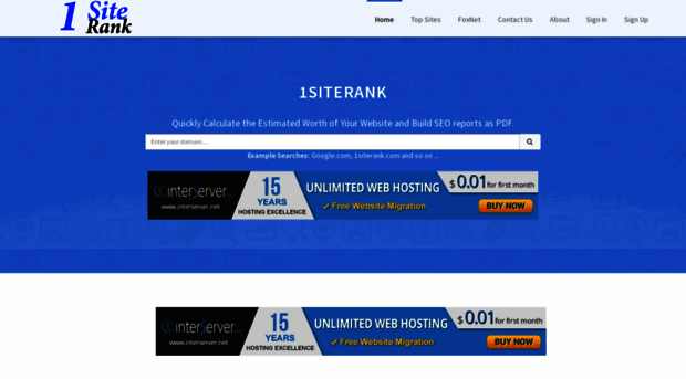 1siterank.com