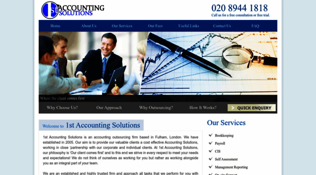 1staccountingsolutions.com