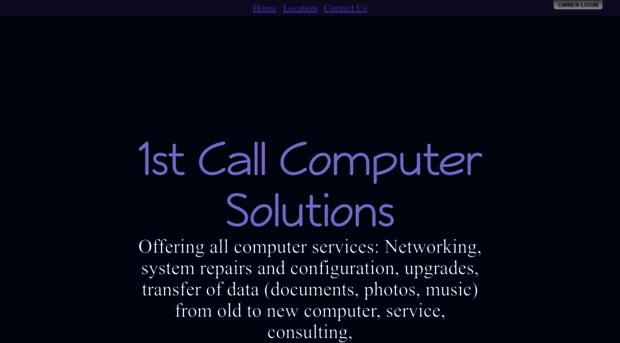 1stcallcomputer.net