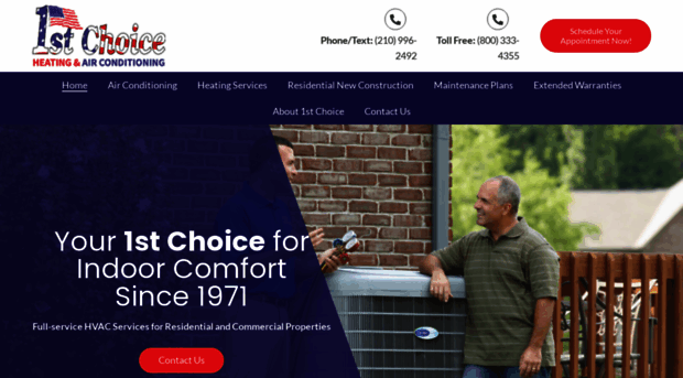 1stchoicehvac.com