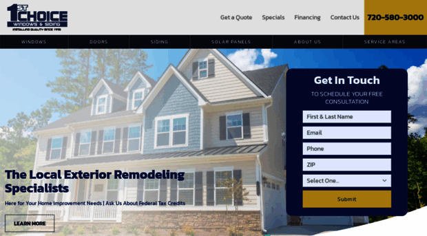 1stchoicewindowsandsiding.com