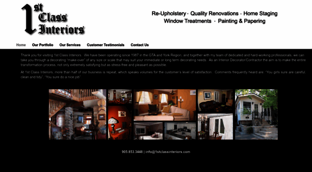 1stclassinteriors.com