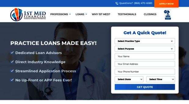 1stmedfinancial.com