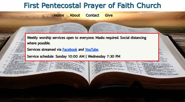 1stpentecostal.org