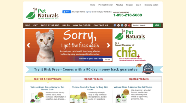 1stpetnaturals.com