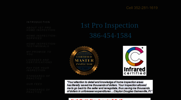 1stproinspection.com