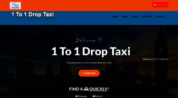 1to1droptaxi.com