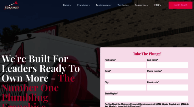 1tomplumberfranchise.com