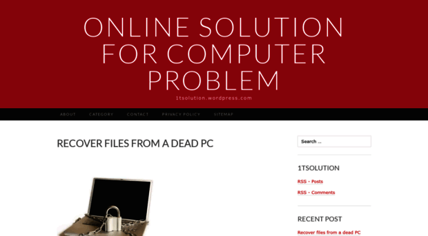 1tsolution.wordpress.com