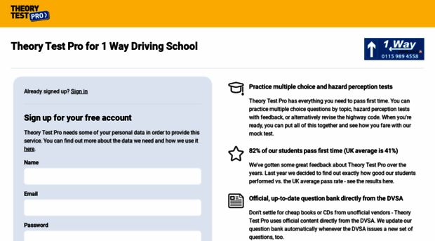 1way.theorytestpro.co.uk