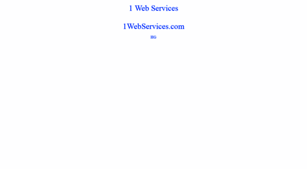 1webservices.com
