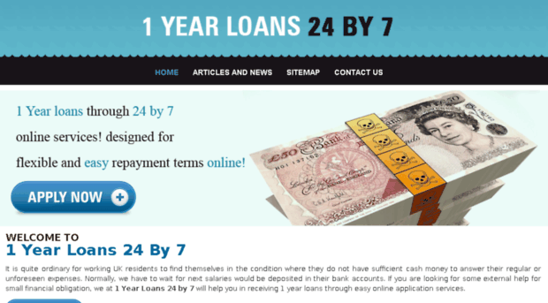 1yearloans24by7.co.uk