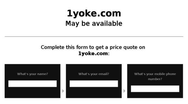 1yoke.com