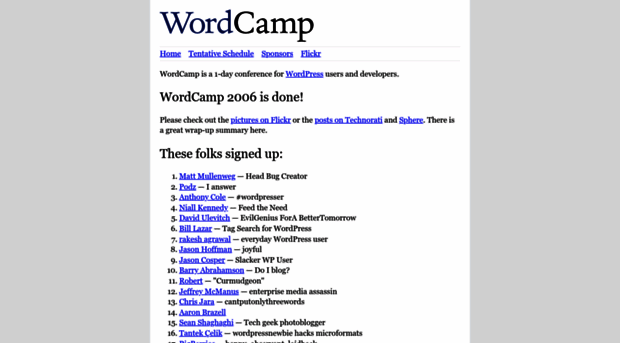 2006.sf.wordcamp.org