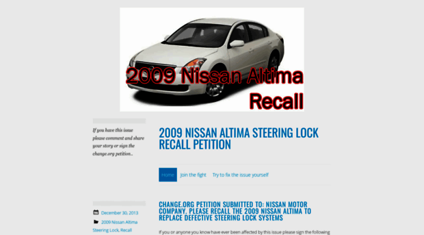 2009nissanaltimarecall.wordpress.com