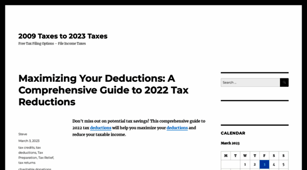 2009taxes.org