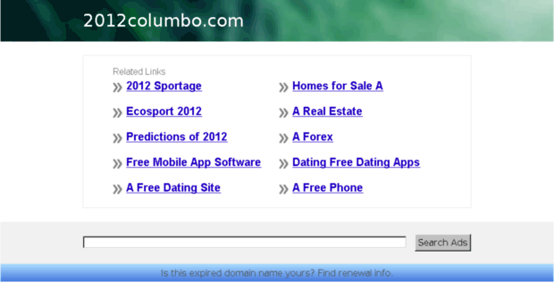 2012columbo.com