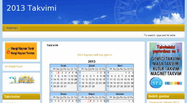 2013takvimi.net