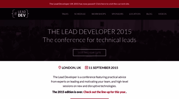 2015.theleaddeveloper.com