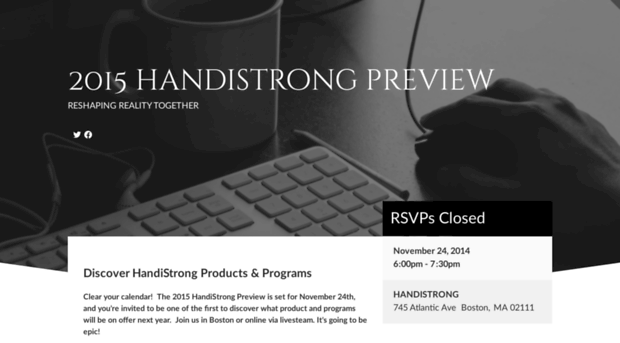 2015handistrongpreview.splashthat.com