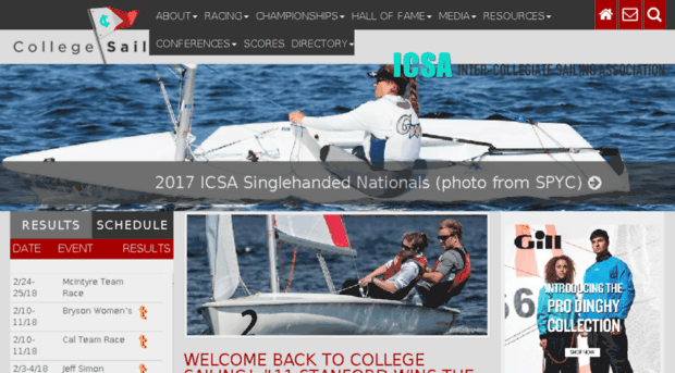 2015nationals.collegesailing.org