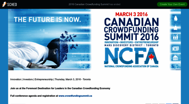 2016canadiancrowdfundingsummit.sched.org