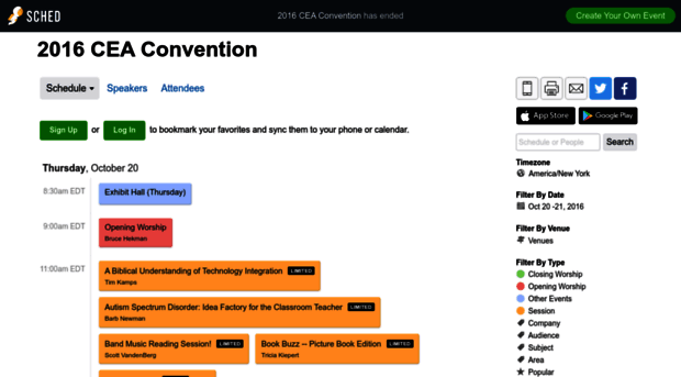 2016ceaconvention.sched.org