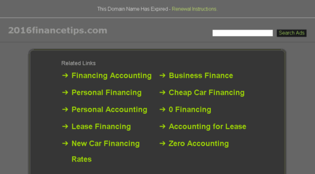 2016financetips.com