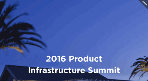 2016prodinfrasummit.splashthat.com