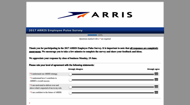 2017arrisemployeepulse.questionpro.com