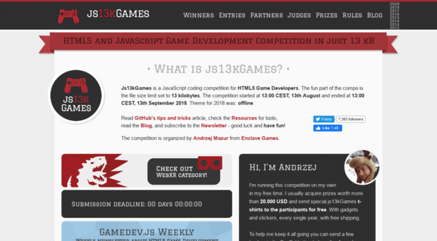 2018.js13kgames.com