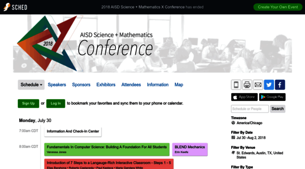 2018aisdsciencemathematicsxconfe.sched.com