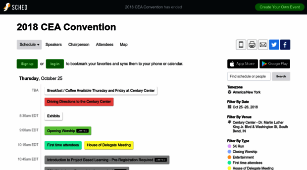 2018ceaconvention.sched.com