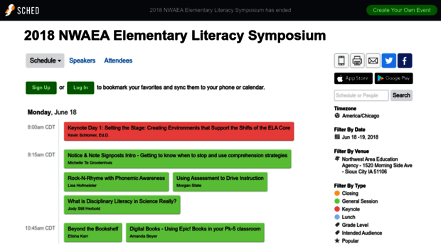 2018nwaeaelementaryliteracy.sched.com