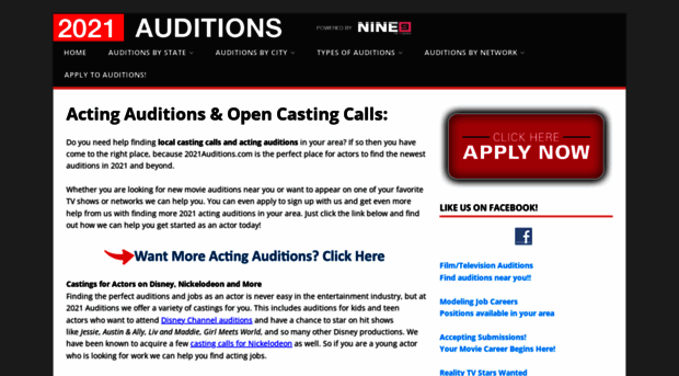 2019auditions.com