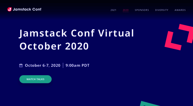 2020.jamstackconf.com