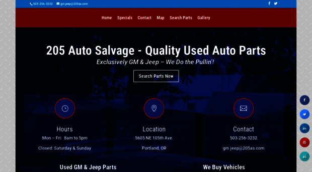 205autosalvage.com