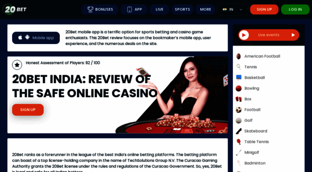 20bet.co.in