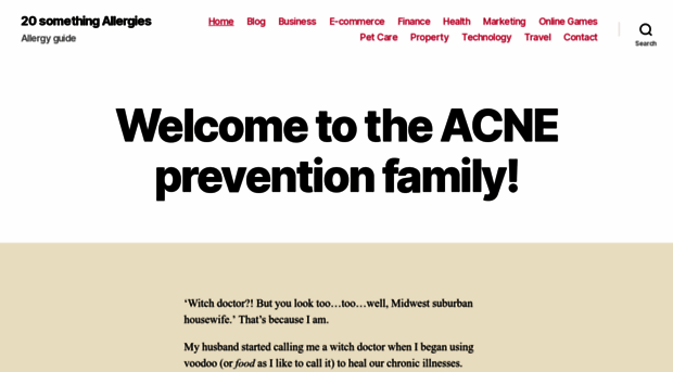 20somethingallergies.com